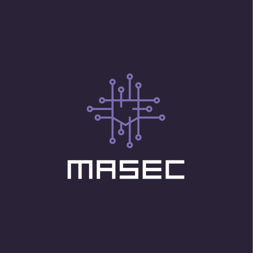 Angular logo for cybersecurity project: MASEC