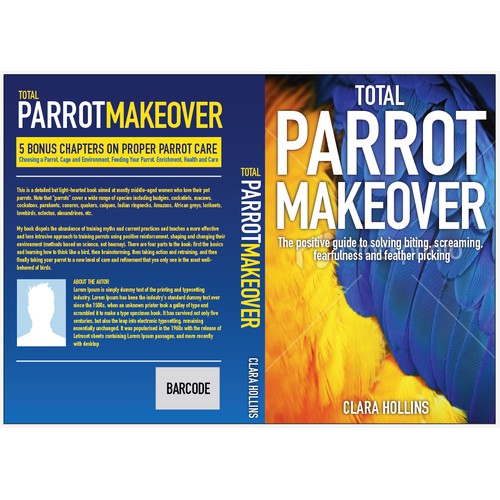 Create the next book cover for Essential Parrot