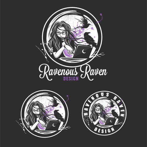 Create a Badass Logo for An Awesome Girl Web Designer