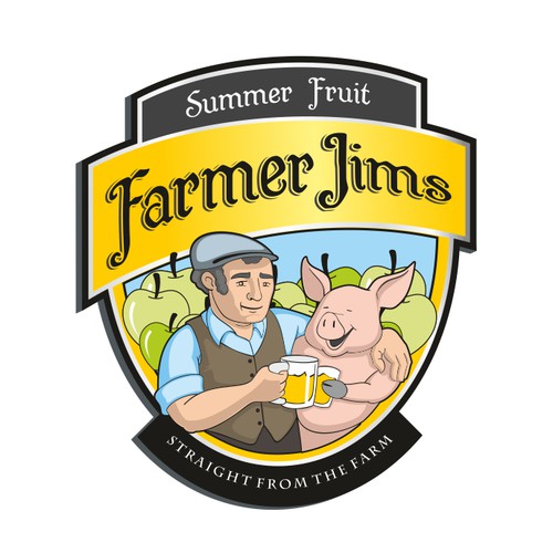 Create the next logo for Farmer Jims