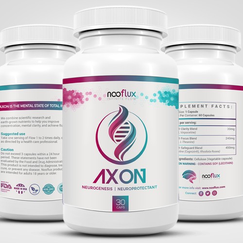 Supplement label design