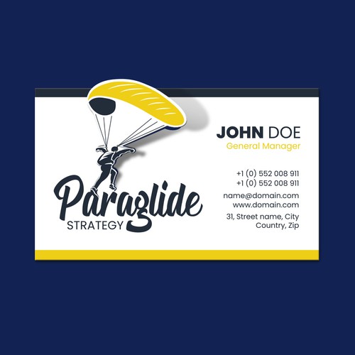 Logo & Business card for Paraglide