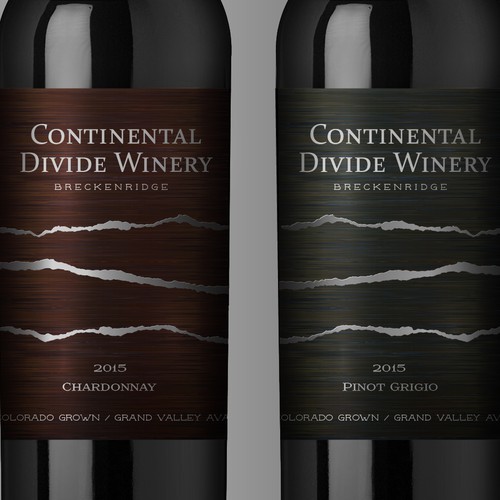 First in a series of clever and attractive wine label designs - additional work likely needed