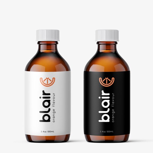 Minimal Hangover Beverage Label