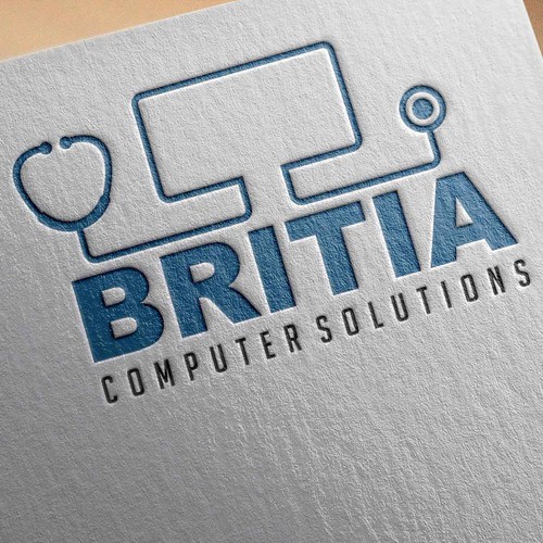 Logo for Britia computer solution