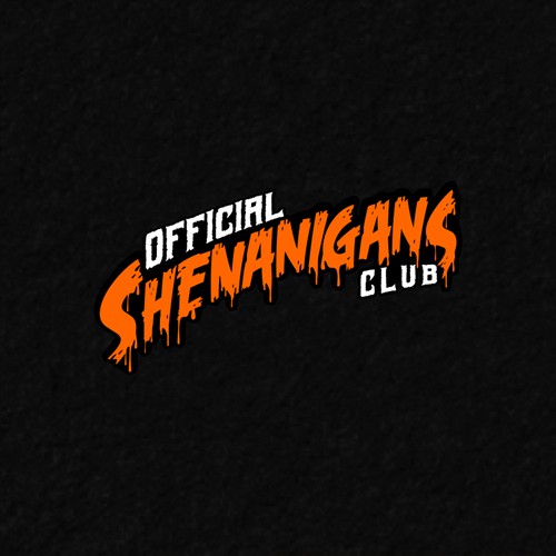 New Dope Clothing Brand I'm Calling It Official Shenanigans Club Logo : )