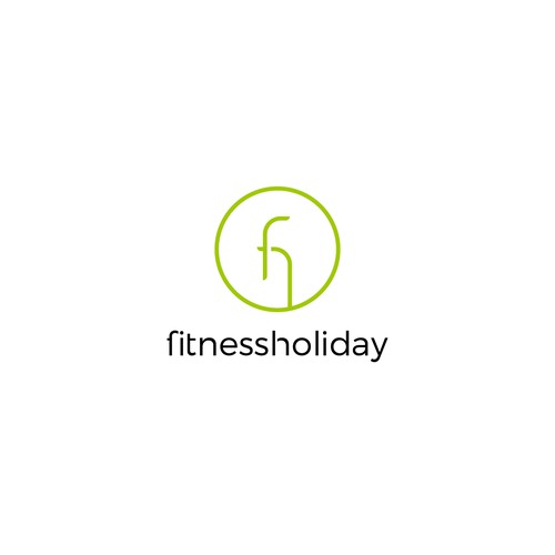 Luxury logo for fitnessholiday