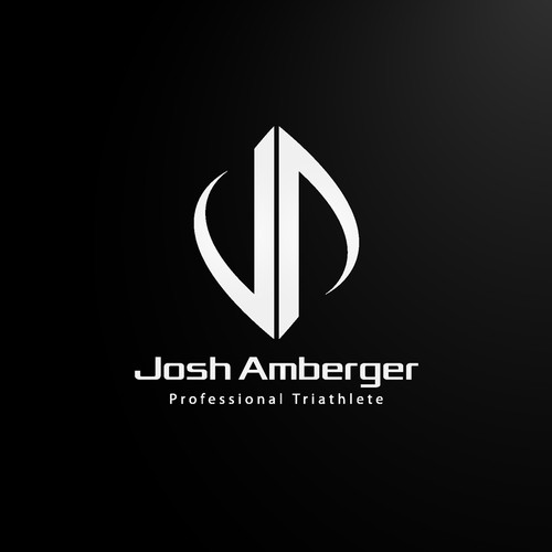 Modern Minimalist Triathlete Logo