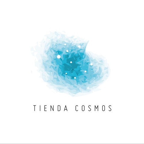  Create a beautiful logo for "tienda cosmos" Cosmos shop