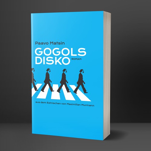 Book Cover for Novel "Gogol's Disco"ill