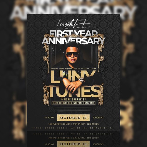 Flyer / Poster for luxury Night Club