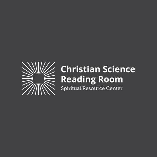 Logo for Christian Science Reading Rooms, designed to be peaceful, inviting places to explore spiritual answers to life’s many questions.