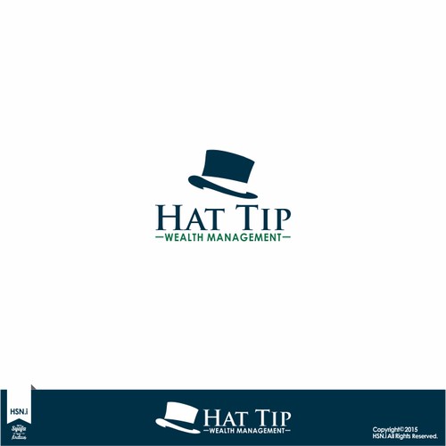 Create an alluring, trustworthy logo for Hat Tip Wealth Management