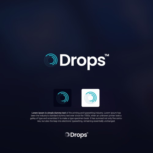 Drops LOGO Concept