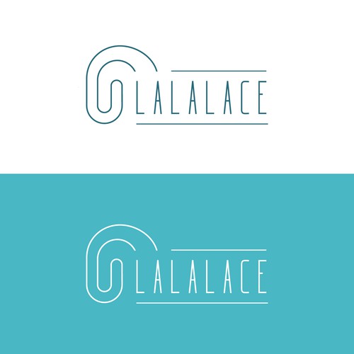 Feminen logo concept for Lalalace