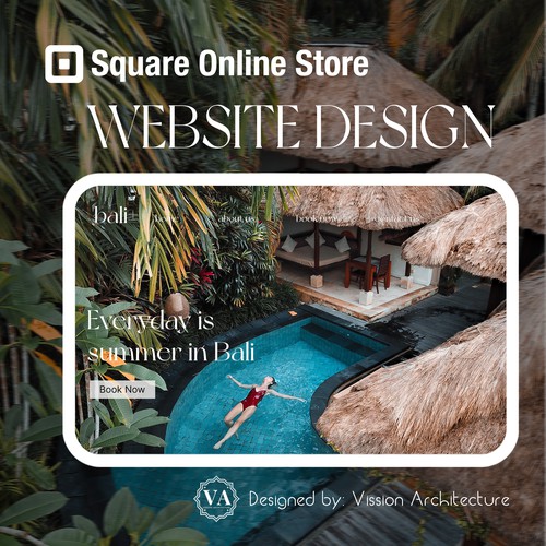 SQUARE ONLINE STORE | Design for Bali+ Travel