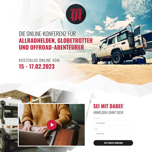 为Expedition4x4-Online-Summit Landingpage