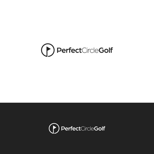 Logo for a golf instructors