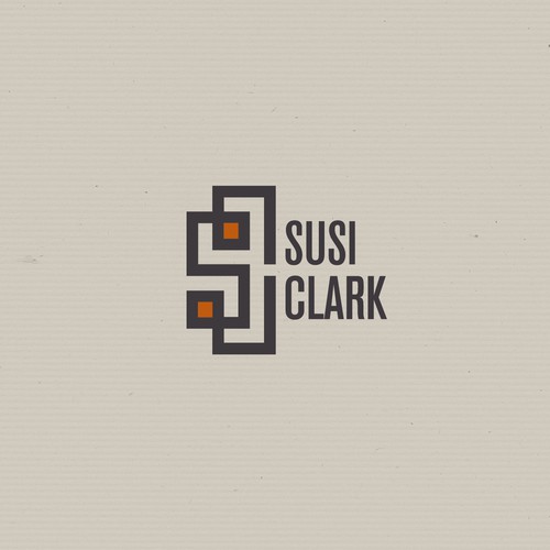 SUSI CLARK logo concept