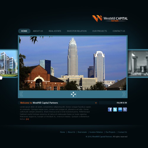 New Website for Mixed-Use Real Estate Development Company