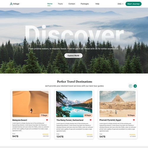 Web design for epic outdoor adventures