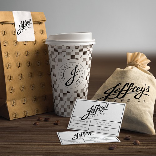 Create A dynamic new identity for Cafe company