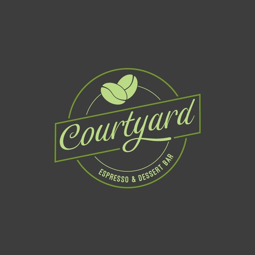 Logo concept for a café