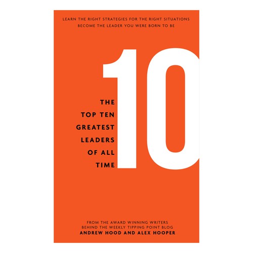 Book Cover for "The Top 10 Greatest Leaders of All Time."