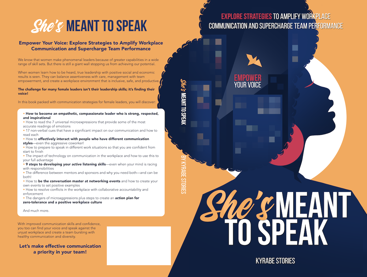 She's Meant to Speak Back Cover and Spine