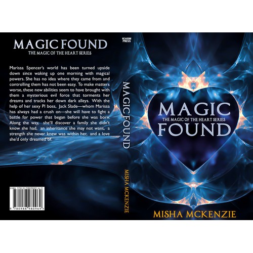 Create a cover for new Paranormal Romance series for Icasm Press