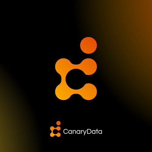 c + d + data Logo Design for Canary Data