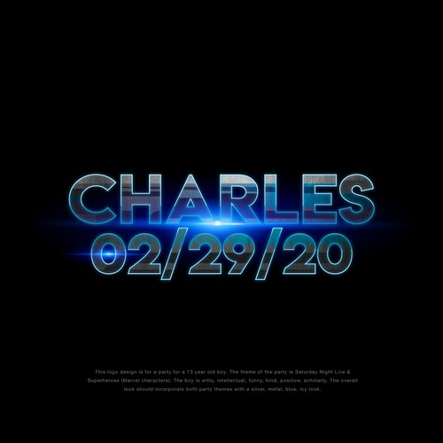 Charles birthday poster