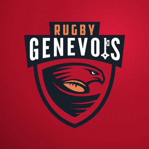 Logo concept for Rugby in Geneva and Switzerland.