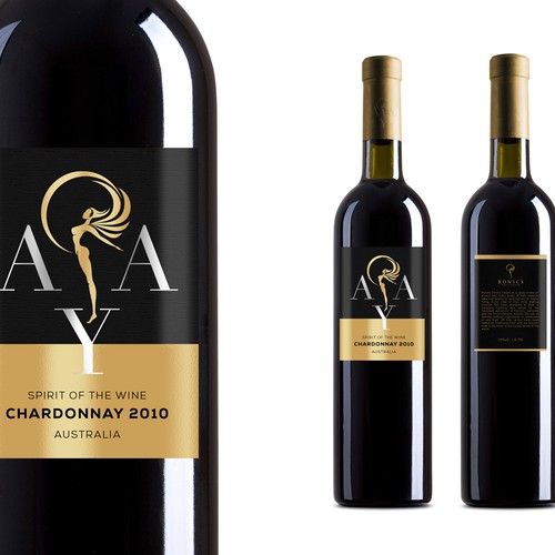 All New Luxury Wine Label