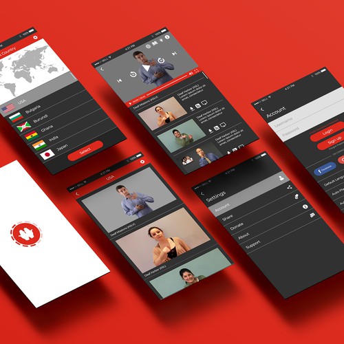 UI Redesign Entry for Deaf bible