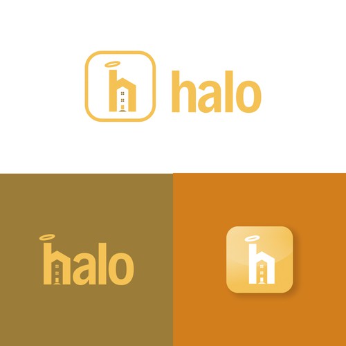 halo logo design