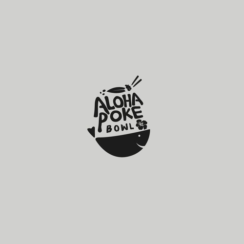 Aloha Poke Bowl logo