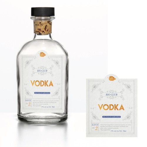 Vodka Label Design