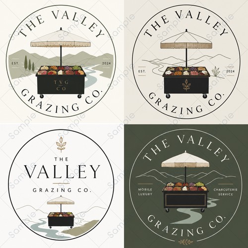 Looking for a unique logo for a valley mobile charcuterie cart