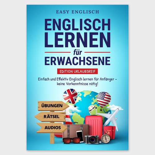 Easy Englisch Book Cover Design