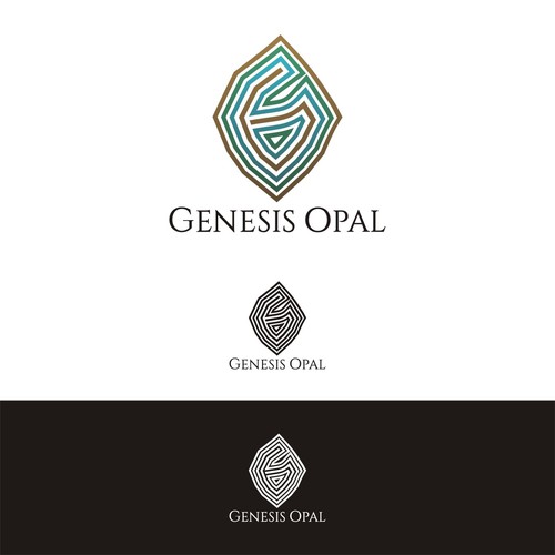 sophisticated and abstract logo