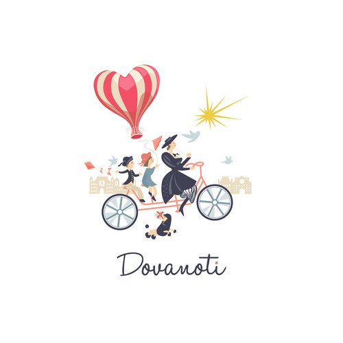 Tell a Story with an Engaging Logo for Dovanoti