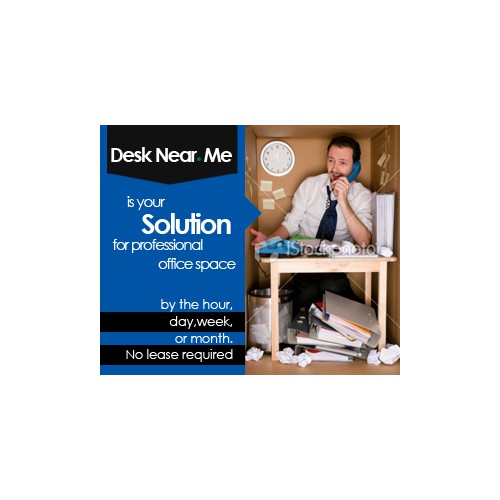 Desks Near Me Banner Ad