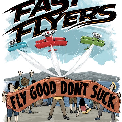 Illustration for Fast Flyers