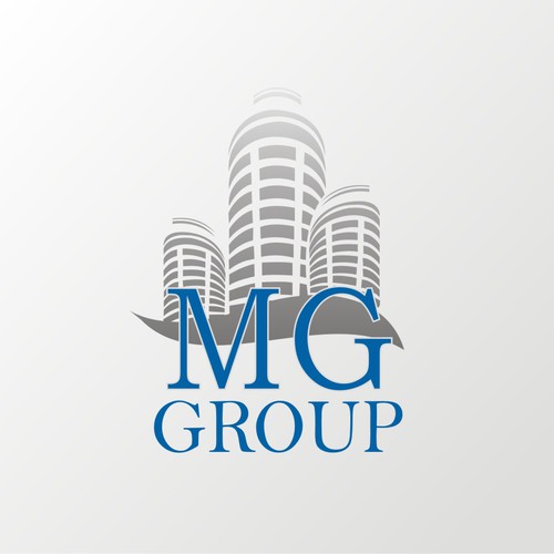 Create a professional logo and business card for project management firm call MG Group