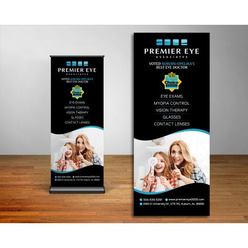 Banner Re-design Premier Eye Associates