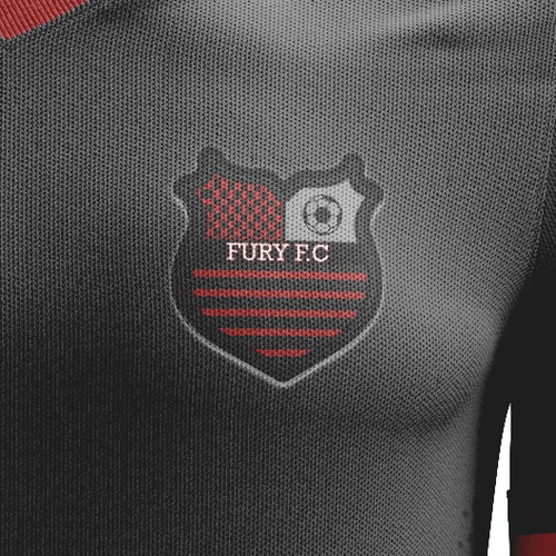Logo Design + Kit concept for Fury F.C