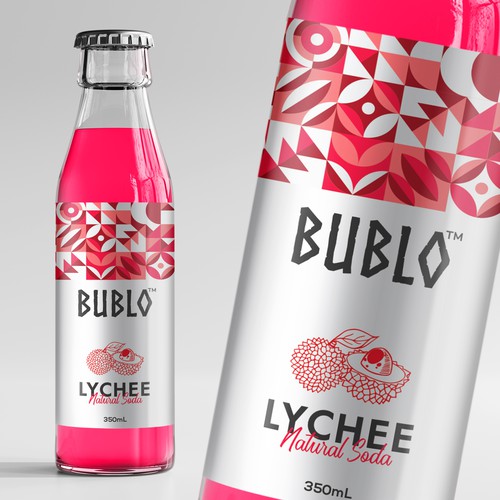 Drink Soda Label Design