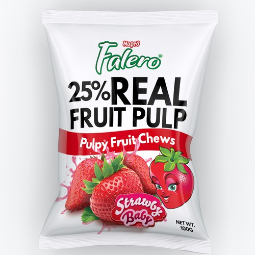 Fruity Chews Packaging design