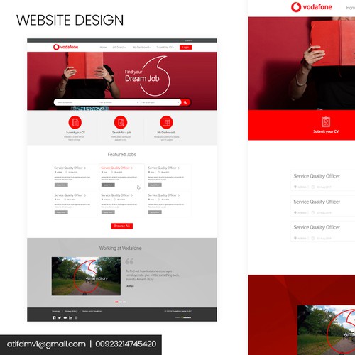 Website design